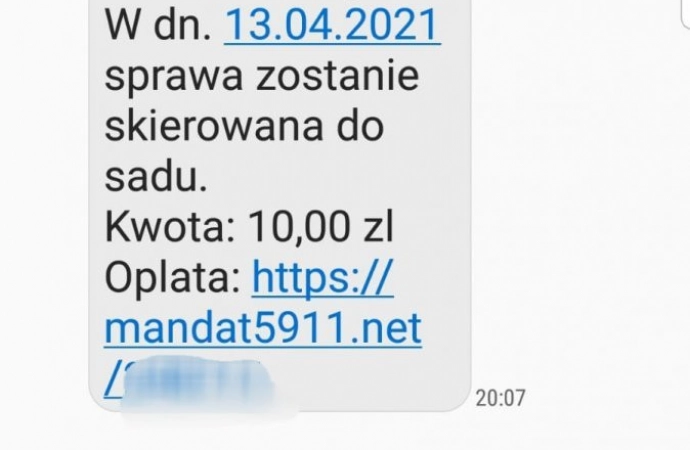 Policja ostrzega przed nowym oszustem za pośrednictwem wiadomości SMS.